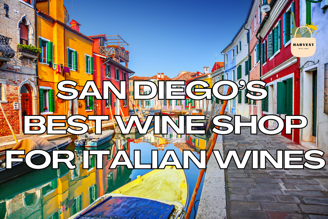 Sip the Best Italian Wines in San Diego from Harvest Wine Shop