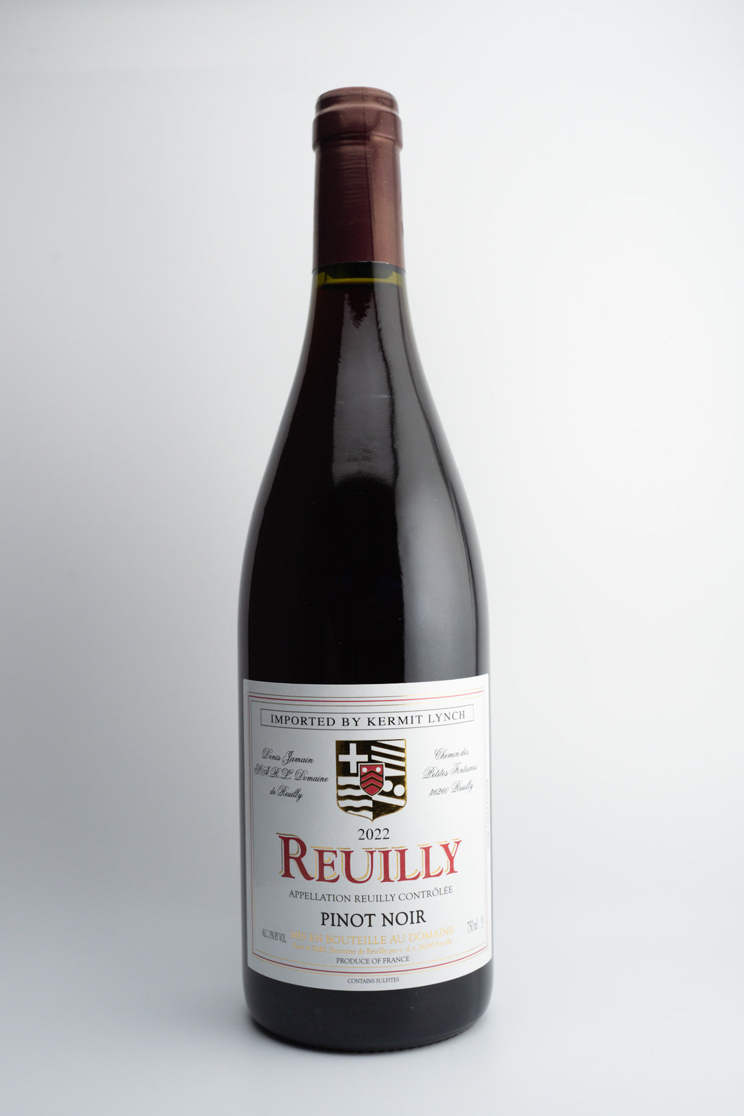 2022 Domaine de Reuilly Pinot Noir, Reuilly, Loire Valley, France